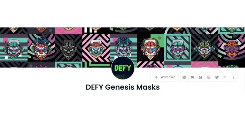 defyのマスク